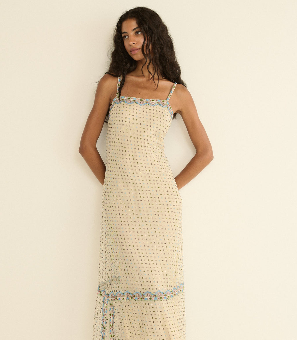 ELIDA DRESS -- CANDLELIGHT